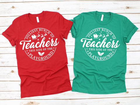 Jolliest Bunch of Teachers This Side of the Playground
