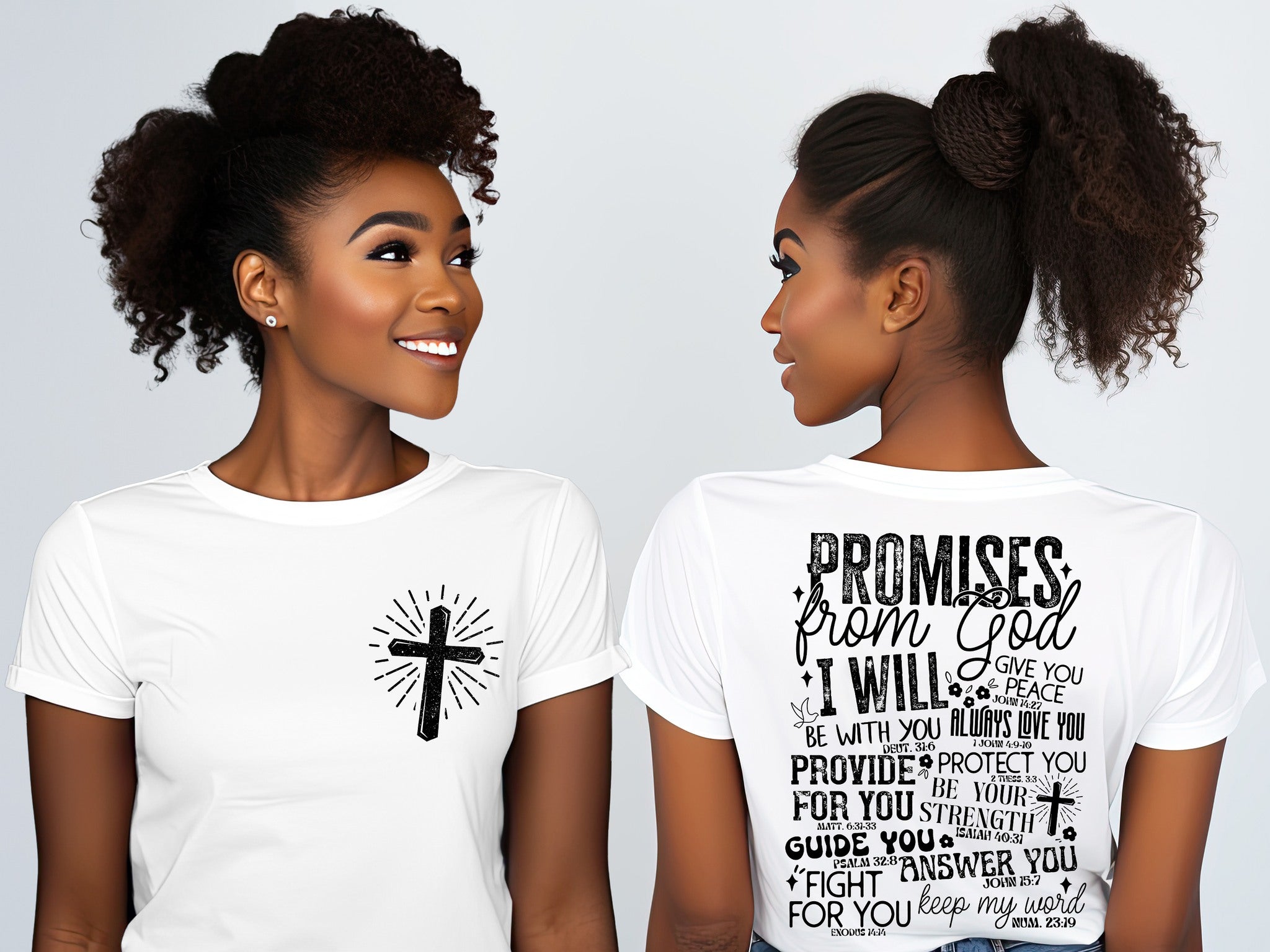 Promises From God (Cross on Pocket)