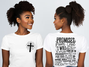 Promises From God (Cross on Pocket)