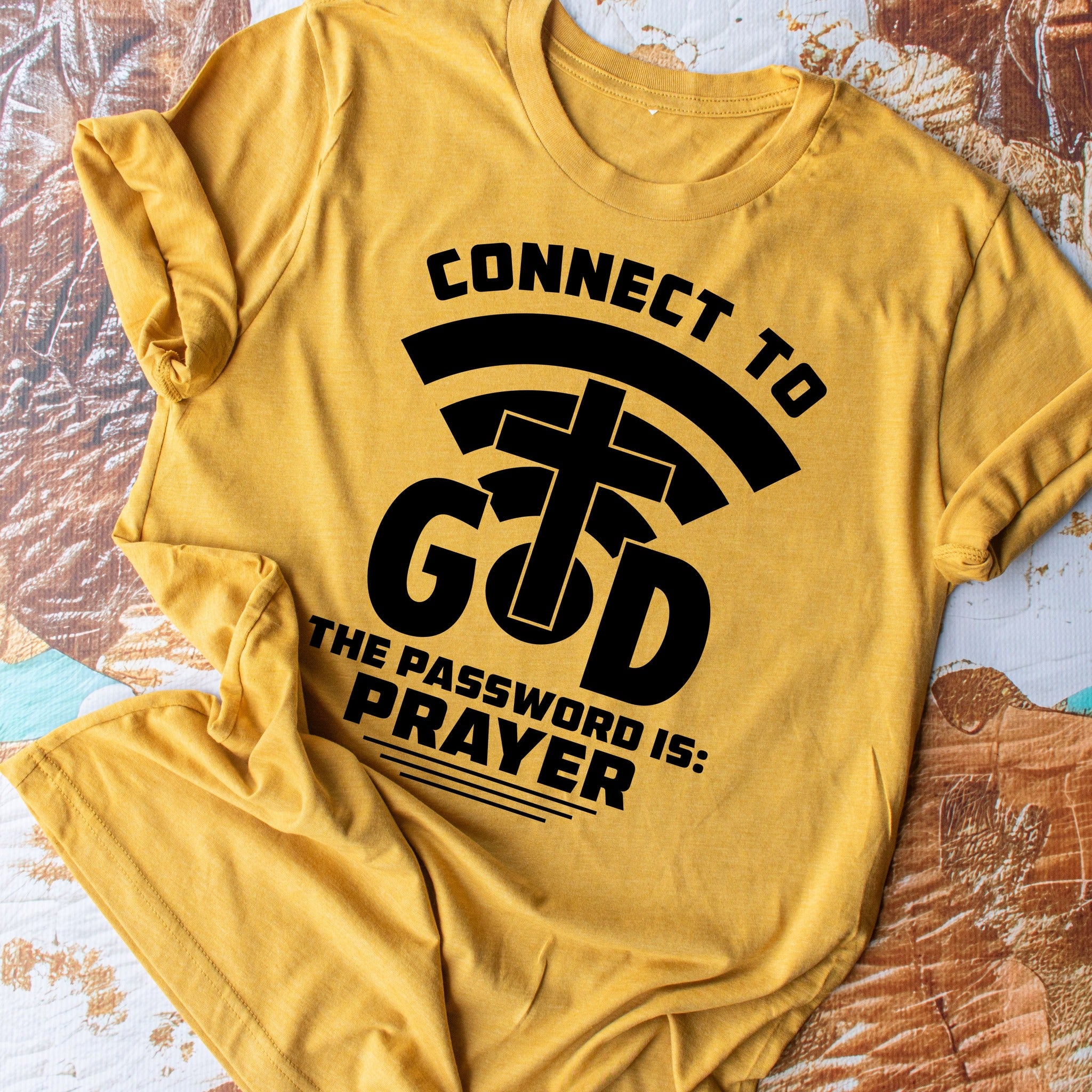 Connect To God, The Password Is Prayer