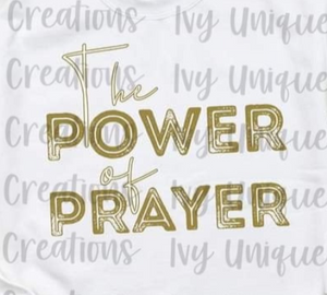 The Power of Prayer (Cream Canvas Bag)