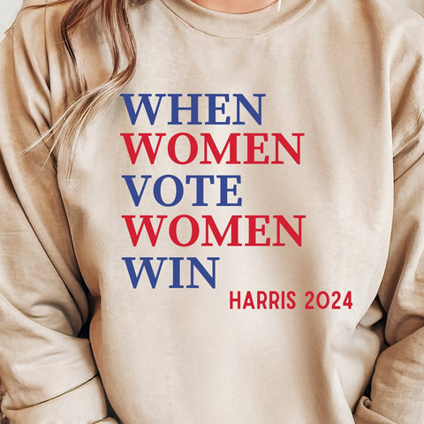 When Women Vote Women Win