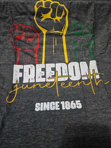 Freedom since 1865 Juneteenth (Dark Grey XL)