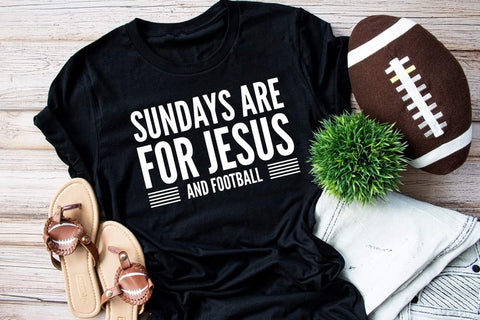 Sundays Are For Jesus & Football Tee