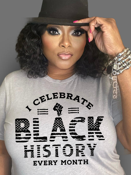 I Celebrate Black History Every Month